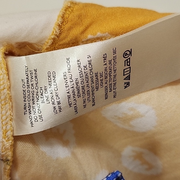 Anthropologie Preppy Maeve The Paz Button Down Colorful Patchwork Blouse Sz XLP - Picture 9 of 16